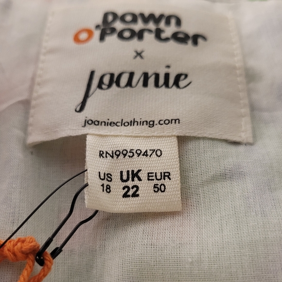 Dawn O’Porter X Joanie - Sunrise Vintage Tile Print Midaxi Dress - Picture 12 of 12